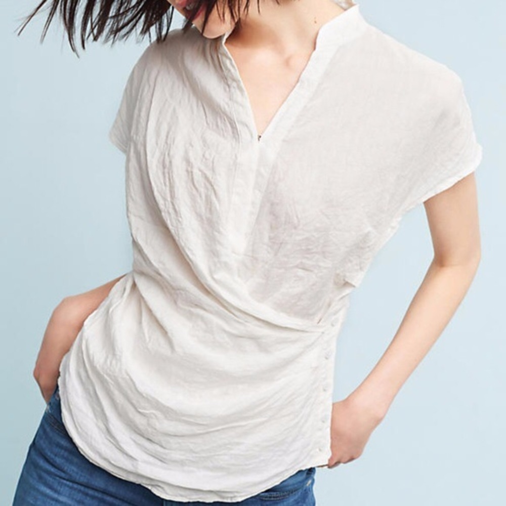 Akemi+Kin poplin blouse